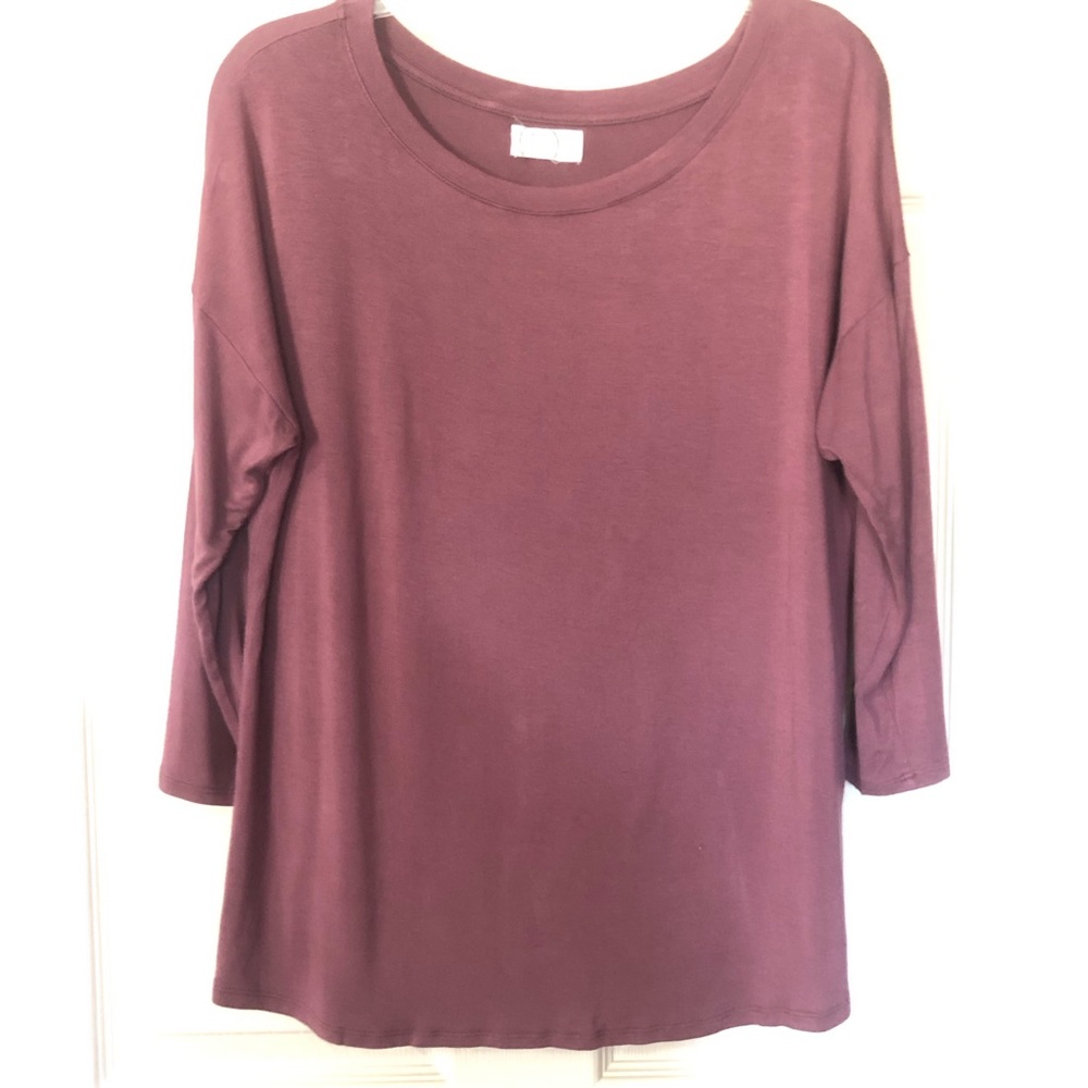Maurice’s mauve 3/4 sleeve top